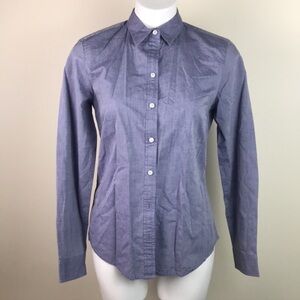 L.L. Bean Signature Blue Chambray Button Down